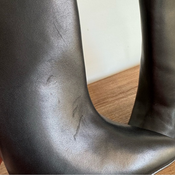 Sam Edelman - Women's Black Leather Wrenley Pointed Toe Ankle Bootie size 9.5 - Picture 13 of 13